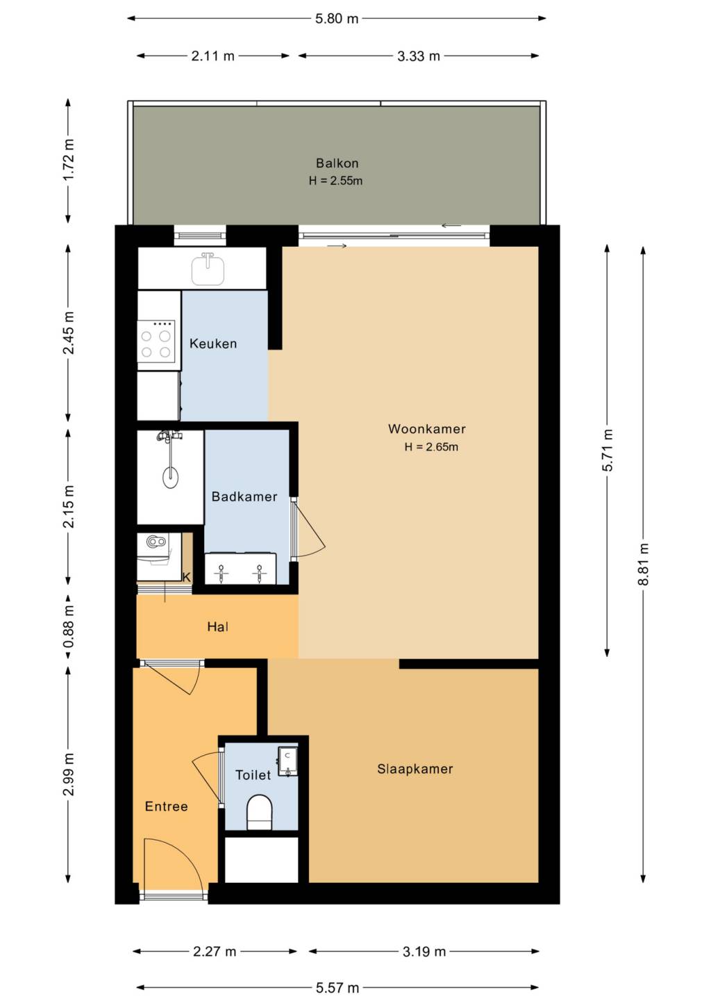 Appartement te koop: Europalaan 35-21, West-Terschelling