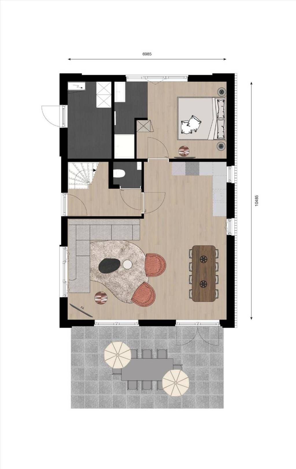Woning te koop: Kalverlandseweg 3NR.-8C, Eck En Wiel