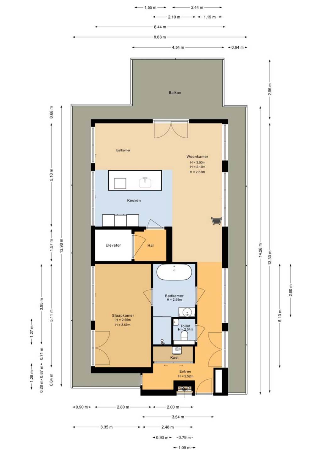 Woning te koop: Havenweg 8NR.-48, Sint-Annaland