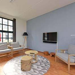 The Woonkamer of Type 6CK - nr. 318 in Landal Esonstad