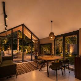 The Woonkamer of Type B - 4L in UplandParcs Harz