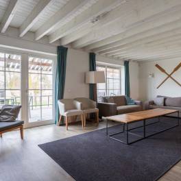The Woonkamer of Type 16L - nr. 335 in Landal Beach Resort Ooghduyne