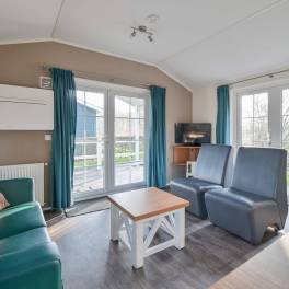 The Woonkamer of Type Fuut - nr. 2 in Vakantiepark Giethoorn