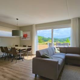 The Woonkamer of nr. 070 - type Villa Edersee Luxe in Dormio Resort Eifeler Tor