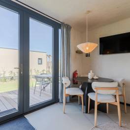 The Woonkamer of Type Family Lodge in Landal Soof aan de Rijn