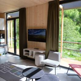 The Woonkamer of Type A Kindvriendelijk - nr. A09 in UplandParcs Sauerland