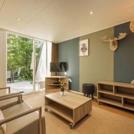 The Woonkamer of Type Veluwe Villa - nr. 201 Hennep in Landal Bungalowpark Hoenderloo