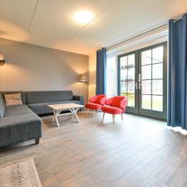 The Woonkamer of nr. 216 -  type VO7A Comfort in Landal Marinapark Volendam