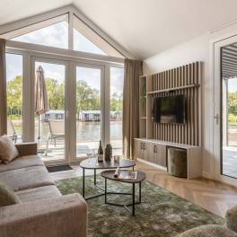 The Woonkamer of Type Jonkheer - 6L2 Waterlocatie in Landal Landgoed Bourtange