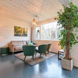 The Woonkamer of Type Lodge 6 - nr. 22 in Roompot Vakantiepark Schaijk