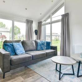 The Woonkamer of Type Chalet - nr. 226 in Vakantiepark Aan De Maas
