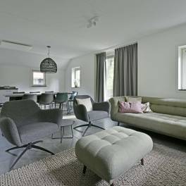 The Woonkamer of nr. 38 Ponybos - type Het Geheim van Otterlo 8P in EuroParcs De Zanding