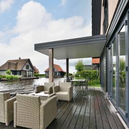 The Terras of Type Watervilla 4 - nr. 49 in Waterstaete Ossenzijl