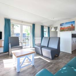 The Woonkamer of Type Oever Stern - nr. 34 in Vakantiepark Giethoorn