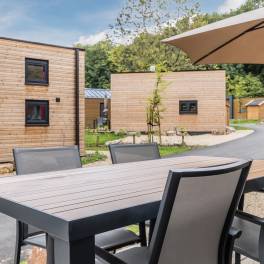 The Buiten of Type Lodge de l'Horizon - 4B2 in Landal Namur Nature