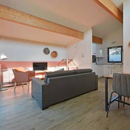 The Woonkamer of Type 4CD - nr. 202 in Landal Beach Resort Ooghduyne