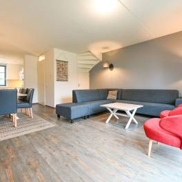 The Woonkamer of nr. 216 -  type VO7A Comfort in Landal Marinapark Volendam