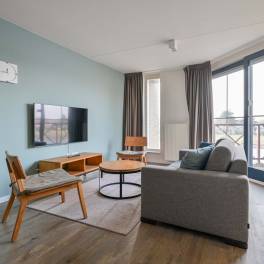 The Woonkamer of Type 4CA - nr. 329 in Landal Beach Resort Ooghduyne