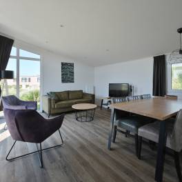 The Woonkamer of nr. 220 - type Rialto Max 6 in Park Westerkogge