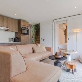 The Woonkamer of Type Bellevue Loft Kids - 4-6BK in Landal Namur Nature