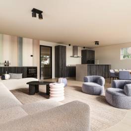 The Woonkamer of Type 12P Extra Luxe Culinair - 12ELC in Landal De Wielsche Dreef