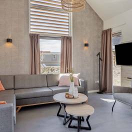 The Woonkamer of Type Strandlodge 8 - nr. 36 in Vakantiepark Boomhiemke