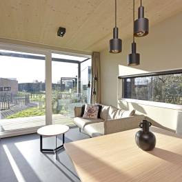 The Woonkamer of Type 2BE - Golfbreker nr. 16 in Landal Noordzee Résidence De Banjaard