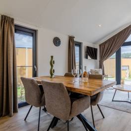 The Woonkamer of Type Lodge de l'Horizon - 4B2 in Landal Namur Nature