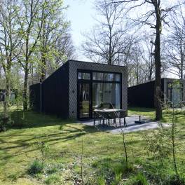 The Buiten of Type Forest Cabin Wellness 4 - nr. 129 in Roompot Vakantiepark Schaijk
