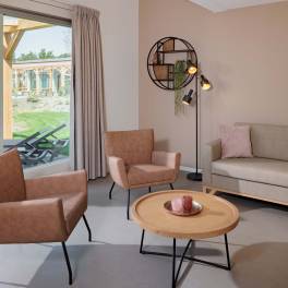 The Woonkamer of Type Bungalow 6B - nr. 11 in Duinresort Dunimar