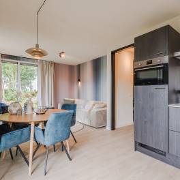 The Woonkamer of Type 2P Extra Luxe Wellness - 2ELW in Landal De Wielsche Dreef