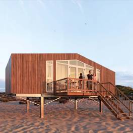 The Buiten of Type Panorama Luxe in Landal Zeezigt