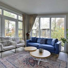 The Woonkamer of Type Bos Lodge Silva Beach - nr. 73 in Landgoed De Scheleberg