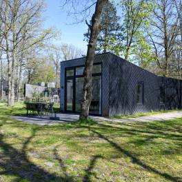 The Buiten of Type Forest Cabin Wellness 4 - nr. 129 in Roompot Vakantiepark Schaijk