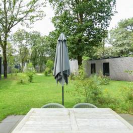 The Terras of Type Forest Cabin Wellness 4 - nr. 127 in Roompot Vakantiepark Schaijk