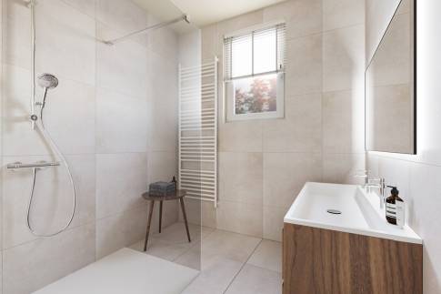 The Badkamer 2 of Type 6P Comfort - 6C in Landal De Wielsche Dreef