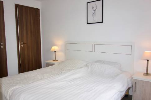 The Slaapkamer 1 of nr. 146 - type Astoria Luxe 8 in Eifelpark Kronenburger See