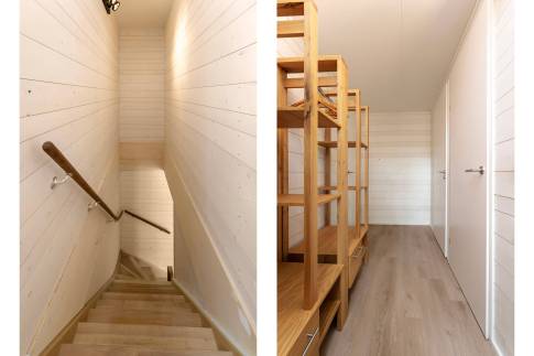 The Overloop of Type Forest Villa 6 - nr. 11 in Roompot Vakantiepark Schaijk