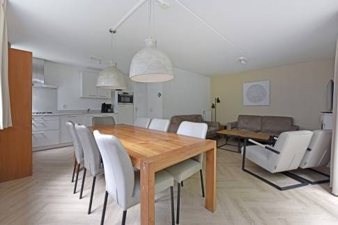 The Eetkamer of nr. 126 - type Comfort Villa 6 in Resort Arcen