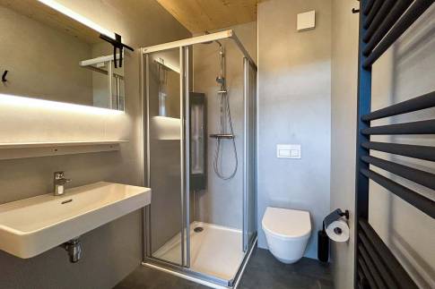 The Badkamer of Type Huis A Luxe - nr. C02 in UplandParcs Sauerland