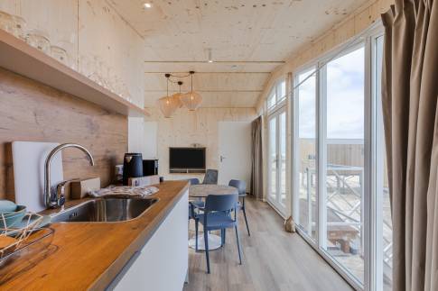 The Keuken of Type Panorama Comfort in Landal Zeezigt