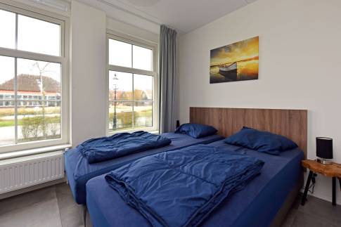 The Slaapkamer 1 of Type Munt - nr. 309 in Resort Poort van Amsterdam