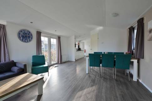 The Woonkamer of Type Velthorst 6 - nr. 642 in Resort De Rijp