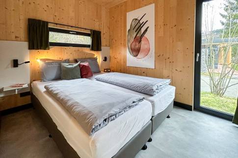 The Slaapkamer 1 of Type Huis A Luxe - nr. C02 in UplandParcs Sauerland