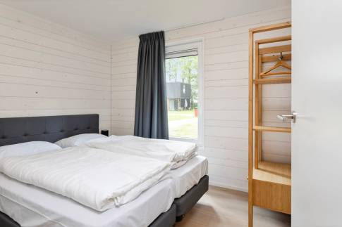 The Slaapkamer 1 of Type Forest Villa 6 - nr. 11 in Roompot Vakantiepark Schaijk