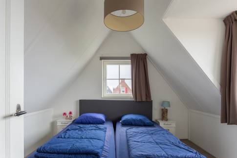 The Slaapkamer 2 of Type Schermer - nr. 174 in Resort De Rijp