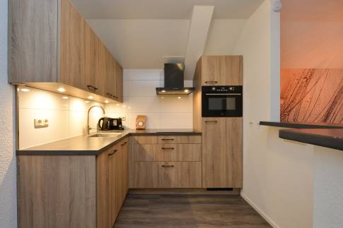 The Keuken of Type Bungalow - nr. 8 in Vakantiepark De Bosrand