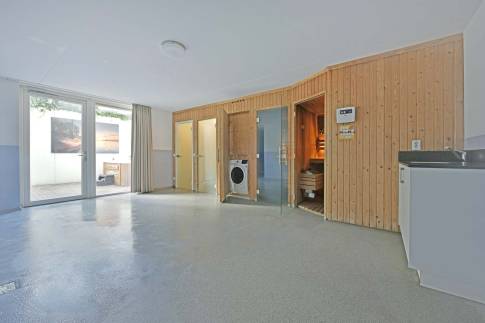 The Sauna of Type Wellness Zwembadvilla 8 - nr. 219 in Resort Arcen