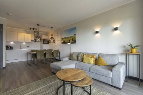 The Woonkamer of Type Appartement - nr. C3 in Astenblick Apartments