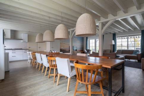 The Eetkamer of Type 16L - nr. 335 in Landal Beach Resort Ooghduyne